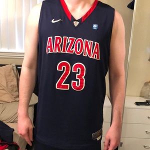 Authentic University of Arizona Basketball Jersey